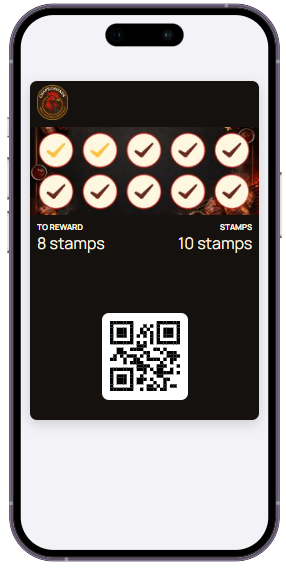 Chaps Stamp Card wallet card preview